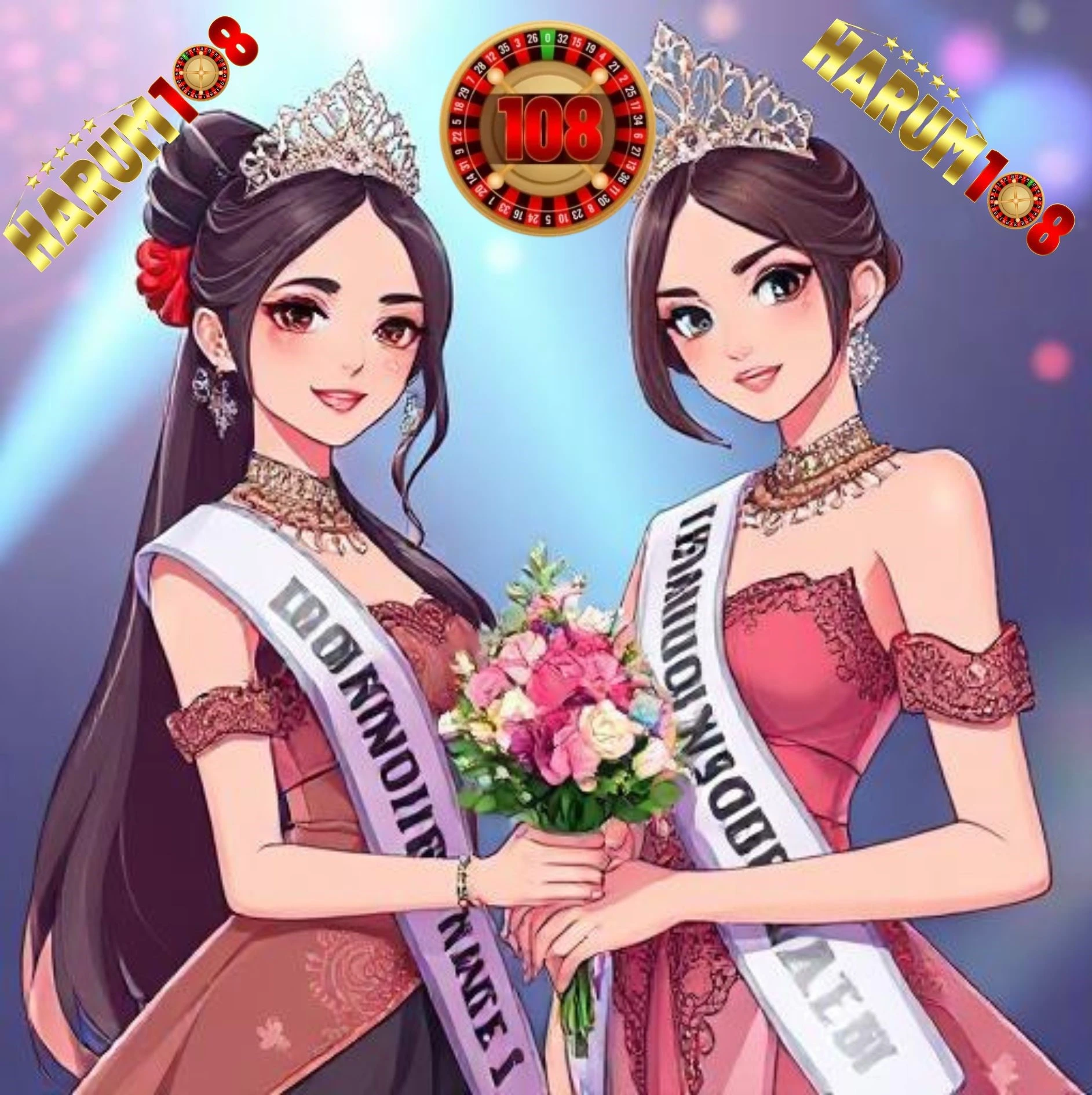 putri indonesia bersama harum108