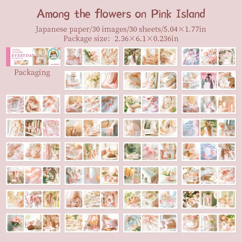 Pink Island Flowers