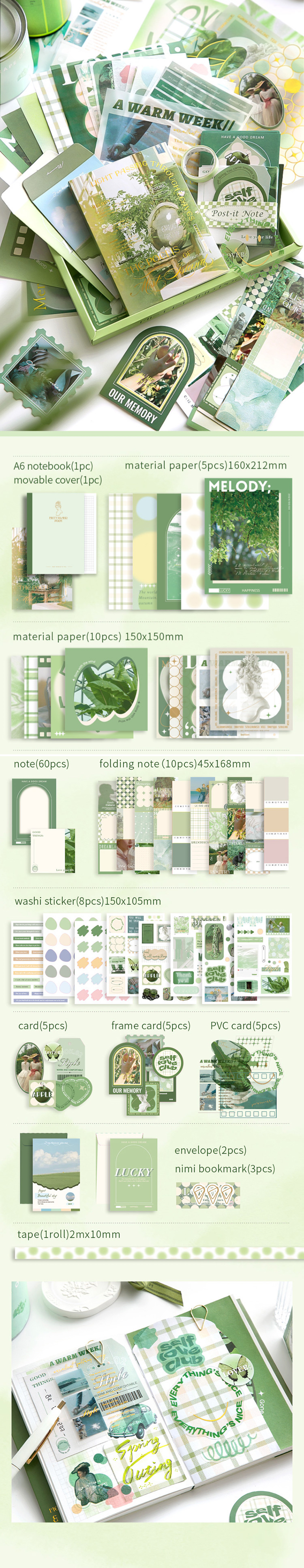 Scrapbook Gift Box Kit | Poetry Island