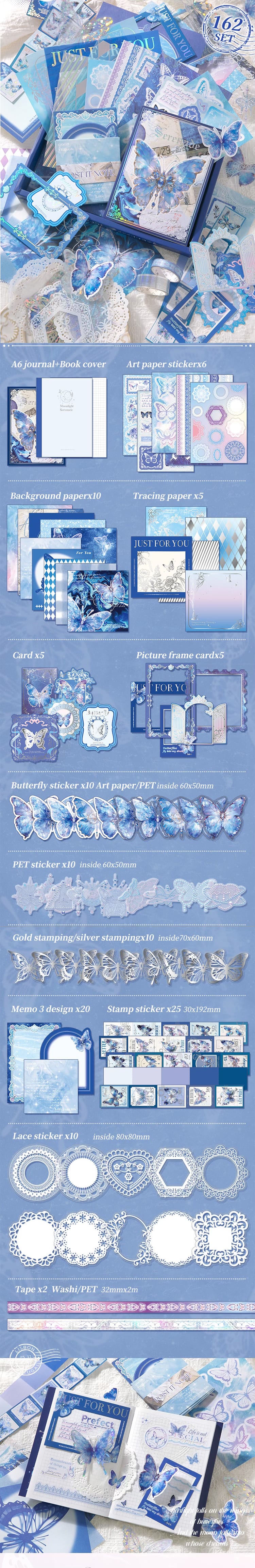 Scrapbook Gift Box Kit | Serenade