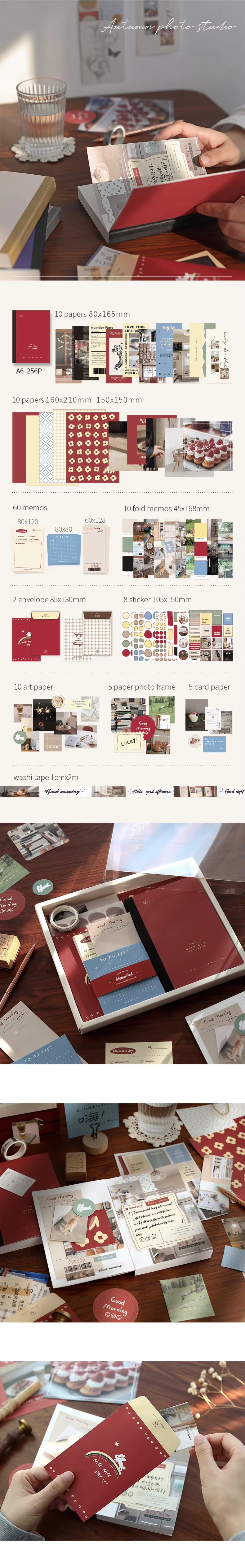 Scrapbook Gift Box Kit | Autumn Photo Studio