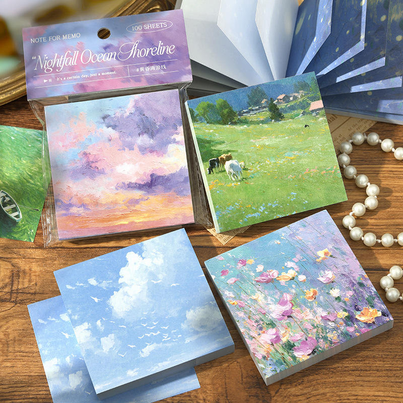 Nature Poem Aesthetic Memo Pad