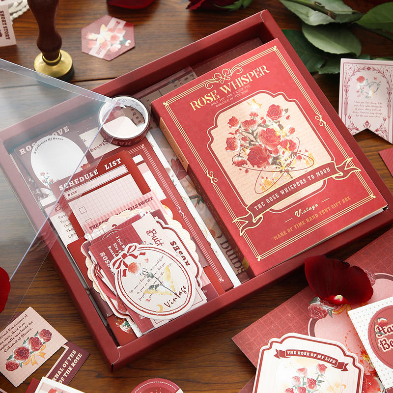 Scrapbook Gift Box Kit | Rose