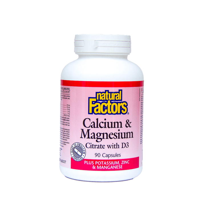 CALCIUM MAGNESIUM CITRATE +D3 CAPS 90S