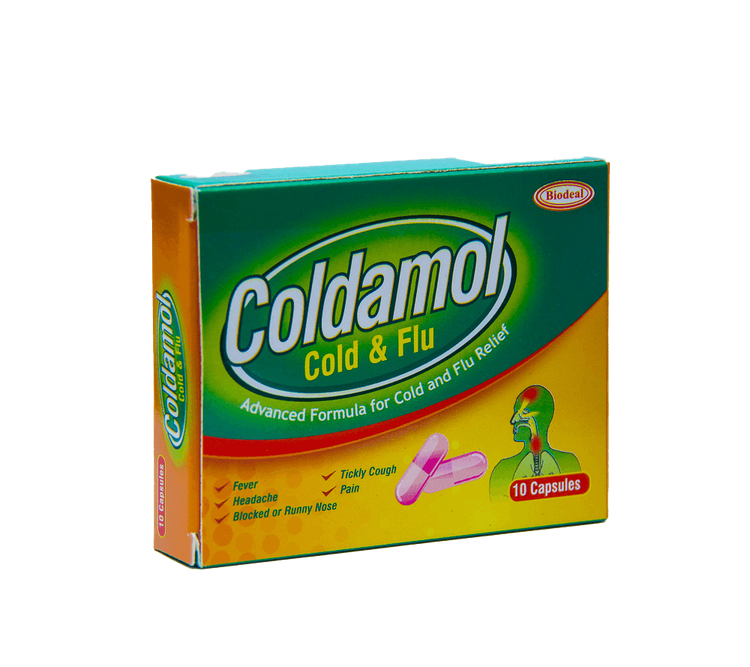 COLDAMOL CAPSULE BP 10S