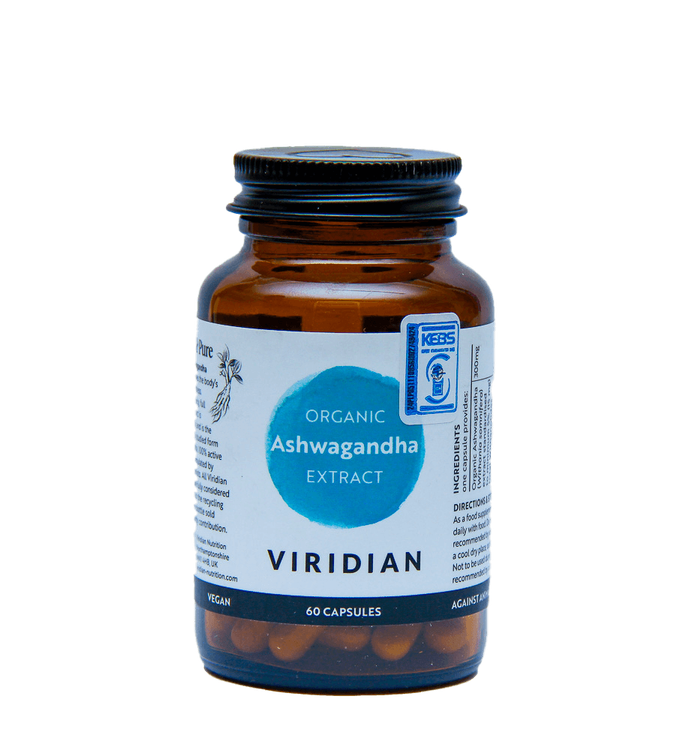 ASHWAGANDHA ORGANIC EXTRACT 300MG CAPS 60S VIR