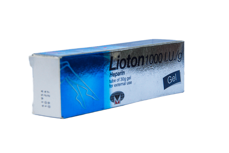 LIOTON GEL 30GM (HEPARIN 1000IU)