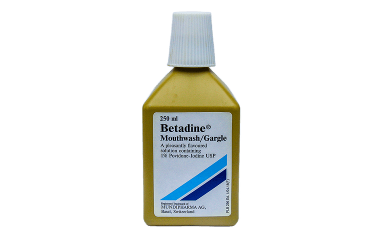 BETADINE GARGLE M/WASH 250ML