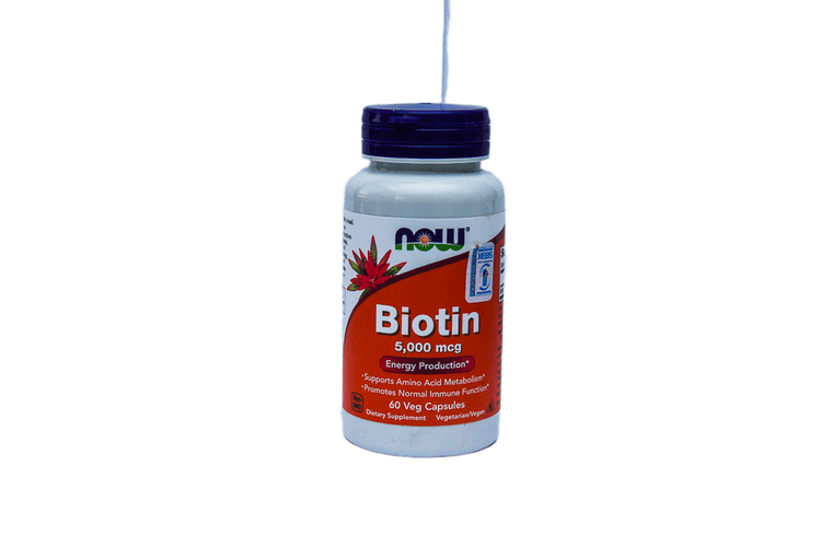 BIOTIN 5000MCG VEGETERIAN CAPS 60S