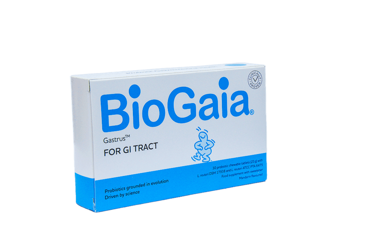 BIOGAIA GASTRUS TABS FOR GI TRACT MANDARIN FLVD 30S