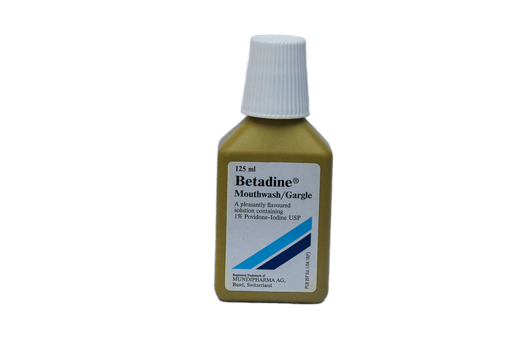 BETADINE GARGLE M/WASH 125ML
