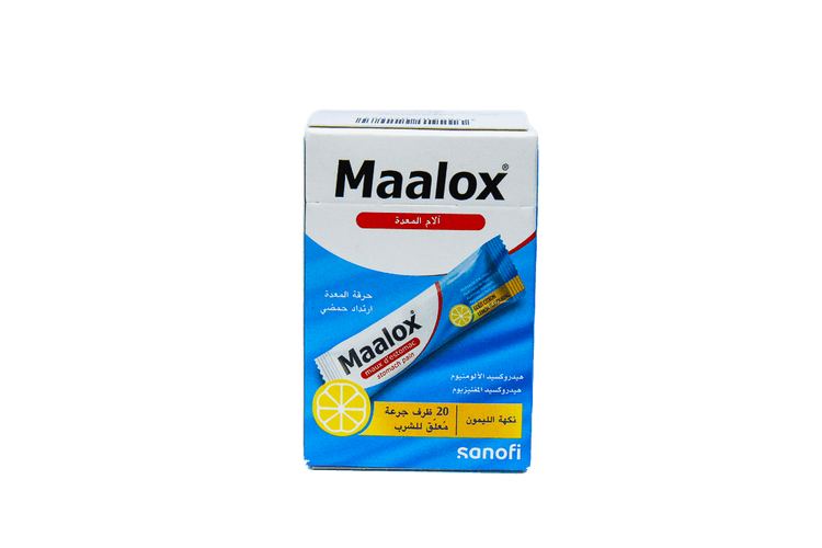 MAALOX LEMON STICK 460MG/SUSP 20S