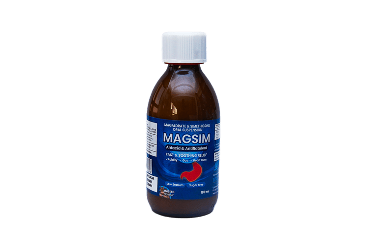 MAGSIM ANTACID 180ML (ANISEED)