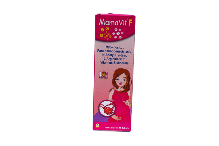 MAMAVIT F EFF TABS 10S