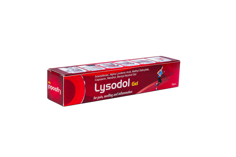 LYSODOL GEL 30GMS