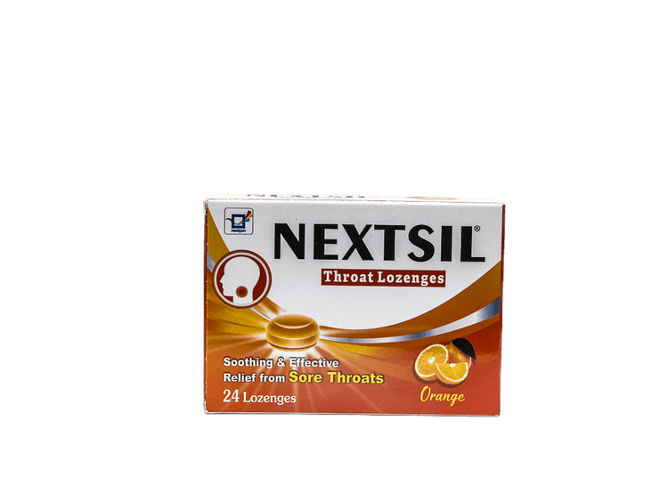 NEXTSIL ORANGE  LOZENGES  24S