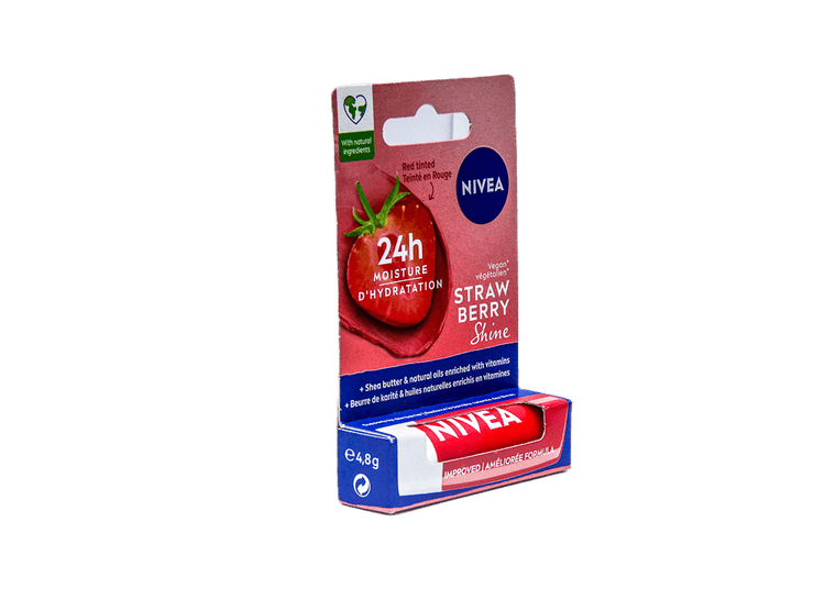 NIVEA LIP BALM STRAWBERRY SHINE