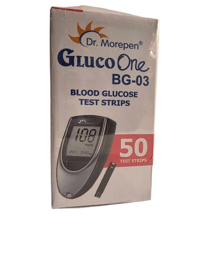 DR MOREPEN BLOOD GLUCOSE TEST STRIPS 50S