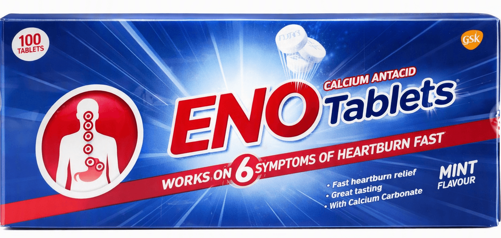 ENO CAL ANTACID TABS 100S