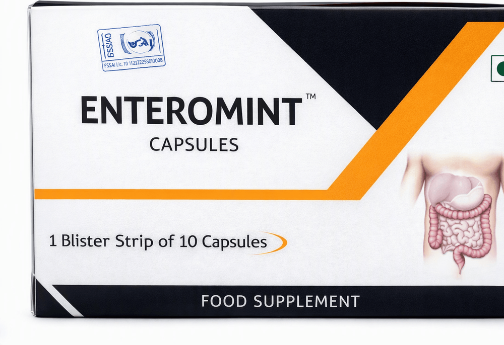 ENTEROMINT 500MG CAPS 10S