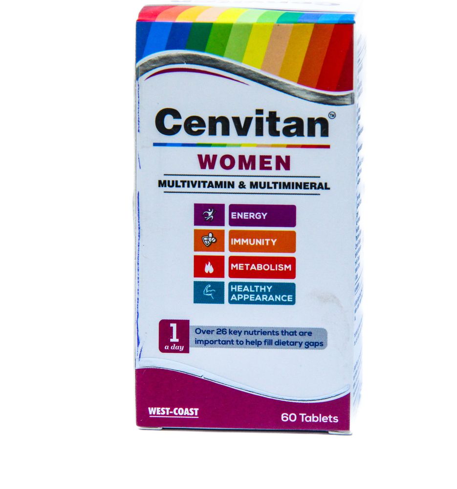 CENVITAN WOMEN TABS 60S (M/VITAMIN&M/MINERALS)