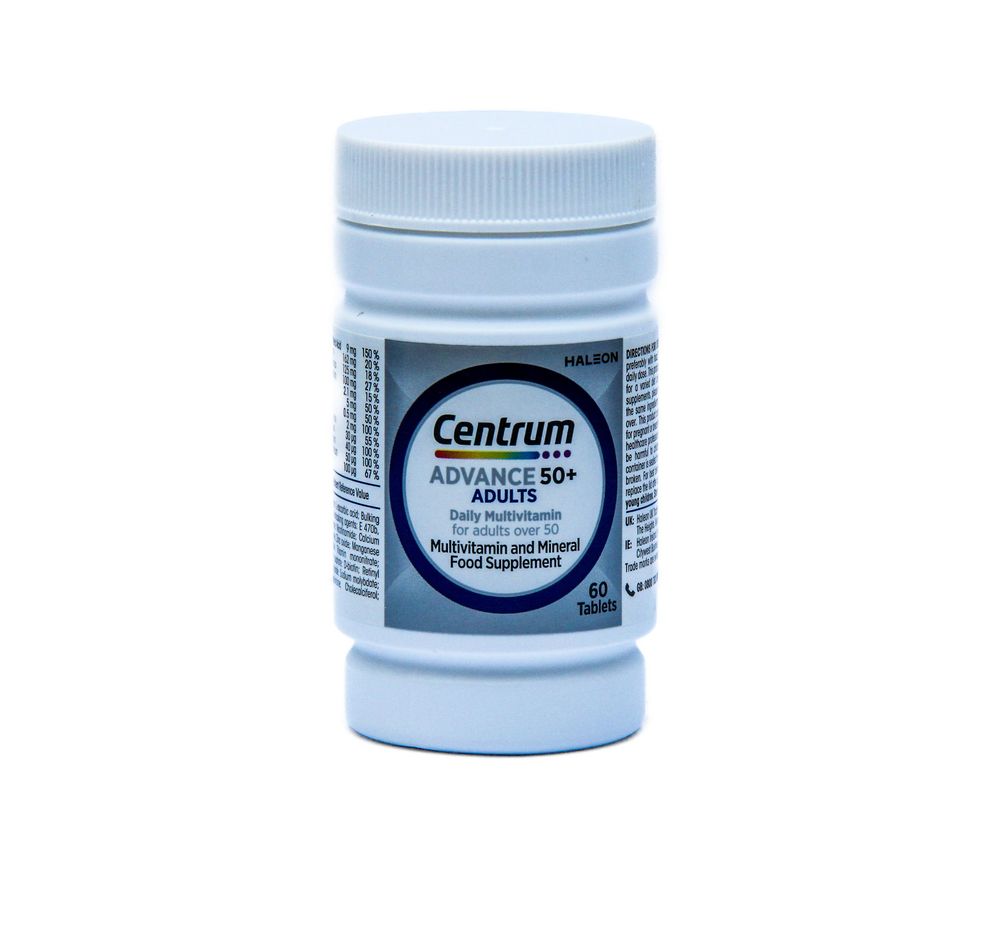 CENTRUM ADVANCED 50 PLUS TABS 60S