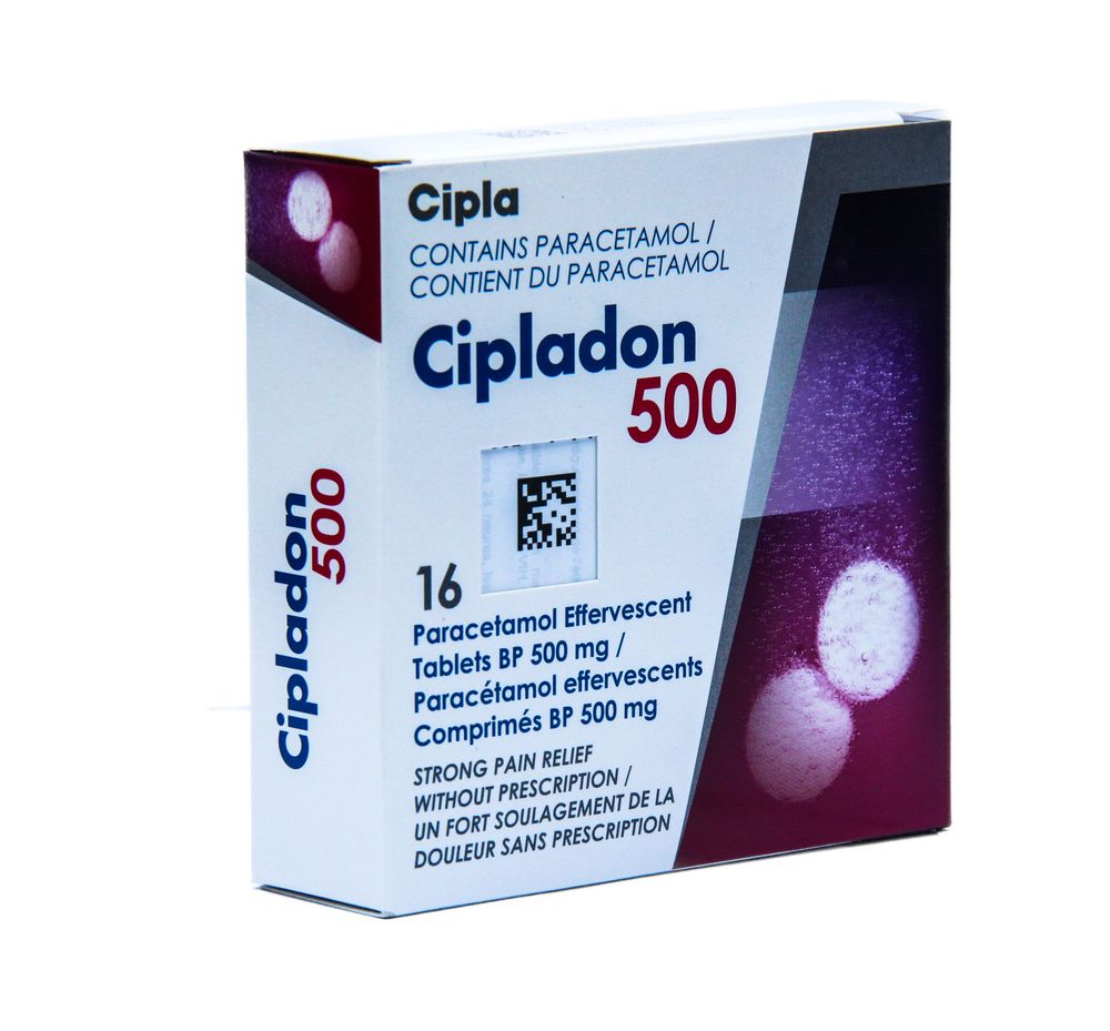 CIPLADON 500MG TABS 16S