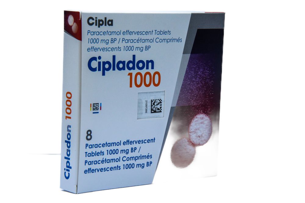 CIPLADON 1000MG TABS 8S