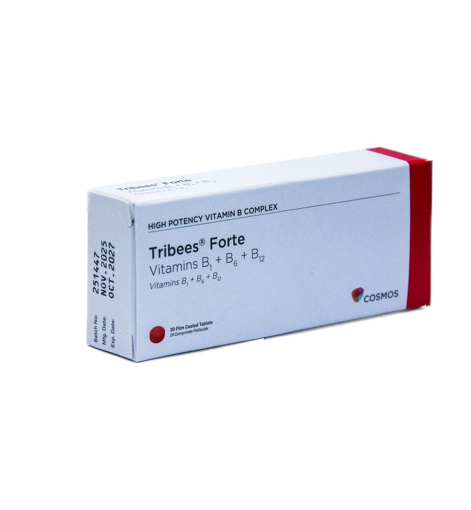 TRIBEES FORTE TABS 20S (VIT B1:B6:B12)
