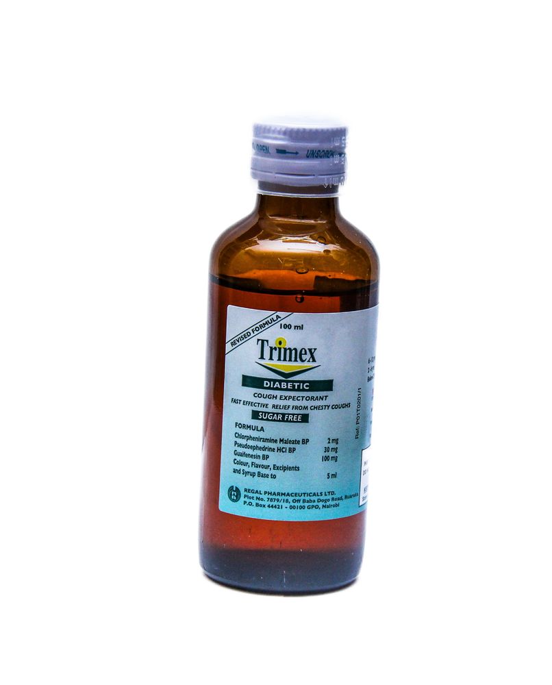 TRIMEX EXPECTORANT DIABETIC 100ML