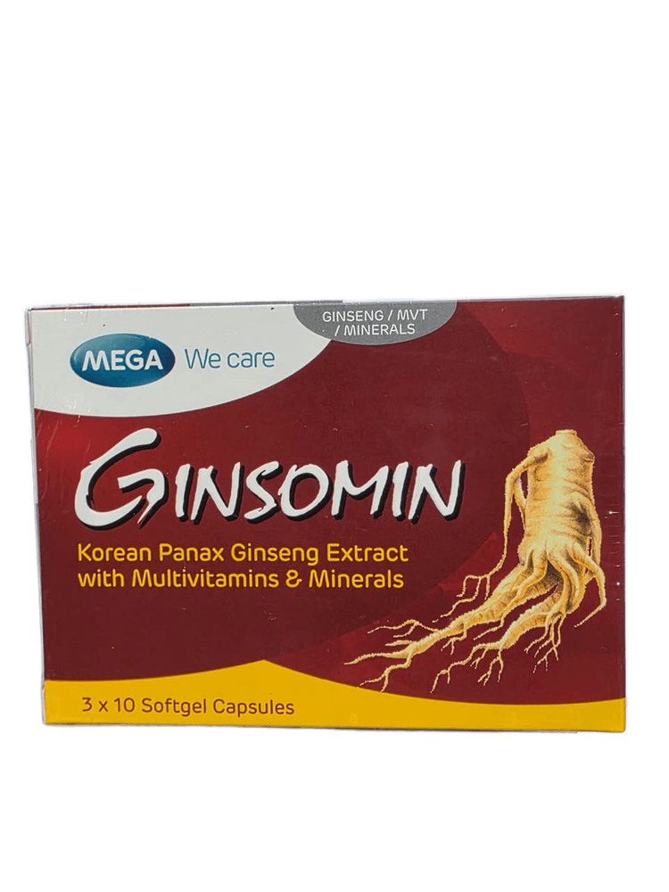 GINSOMIN MULTVITAMINS CAPS 30S