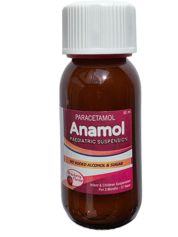 ANAMOL PAED SUSP 60ML (PARACETAMOL)