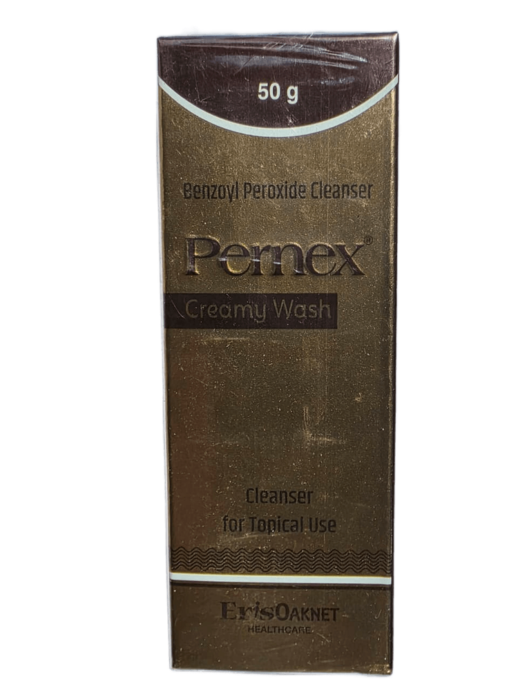 PERNEX CREAMY WASH 50GM (BENZOYL PEROXIDE)
