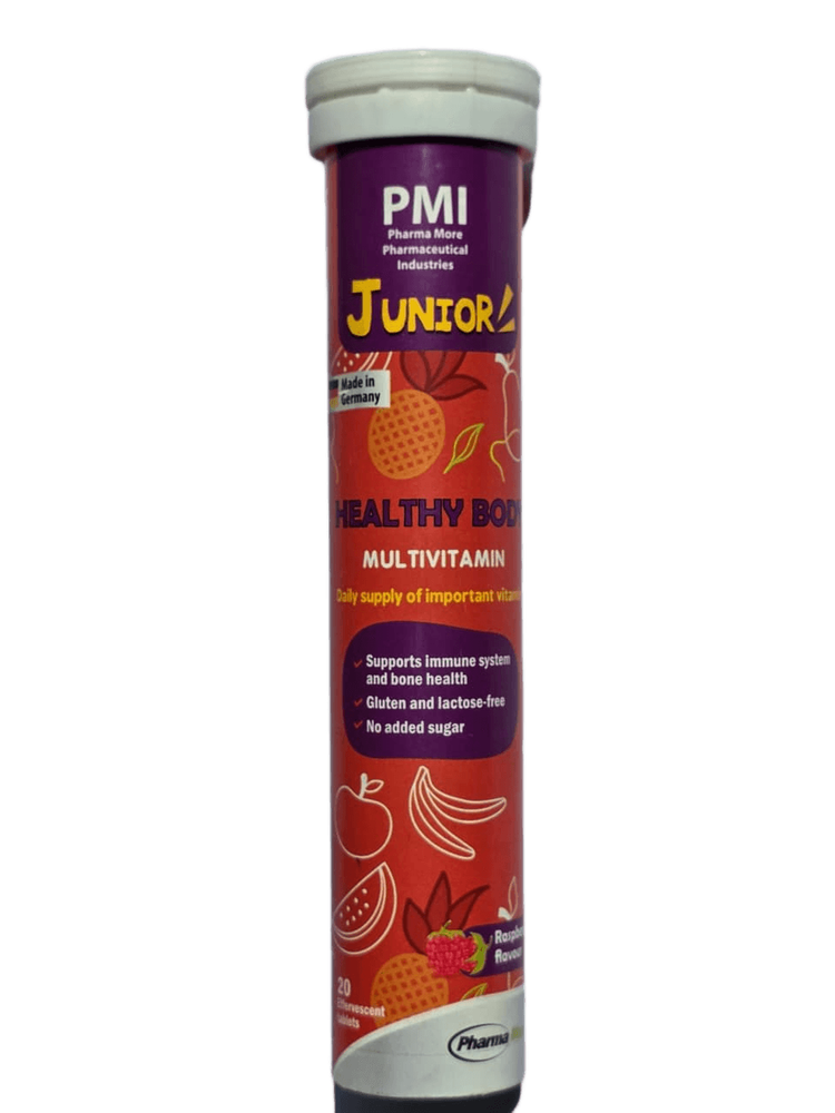 PMI JUNIOR HEALTHY BODY M/VITAMINS EFF 20S