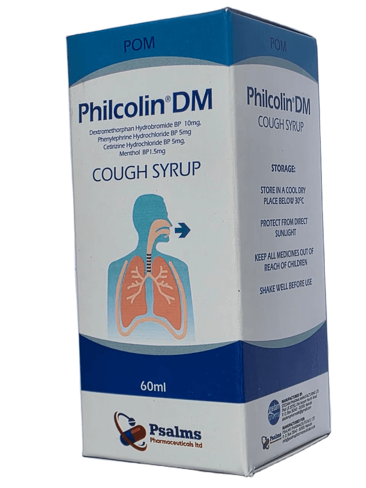 PHILCOLIN DM COUGH SYR 60ML
