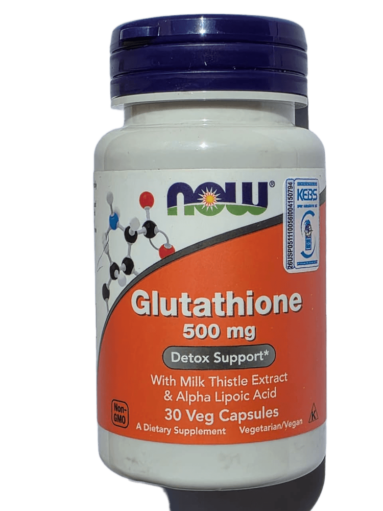 GLUTATHIONE 500MG V CAPS 30S NOW