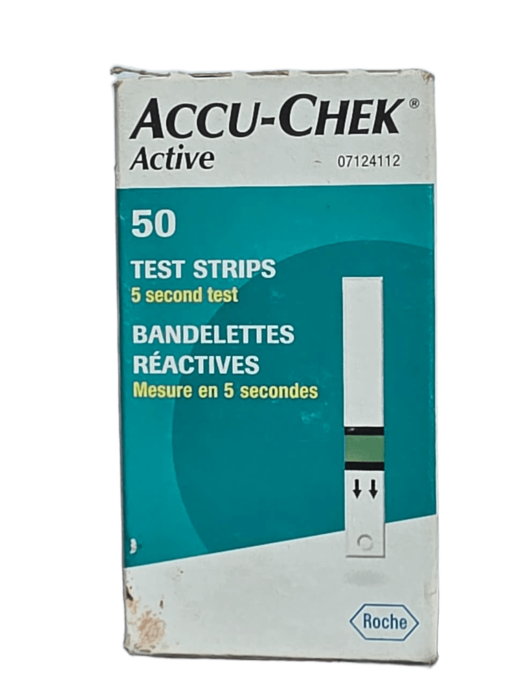ACCU CHECK ACTIVE STRIPS 50S