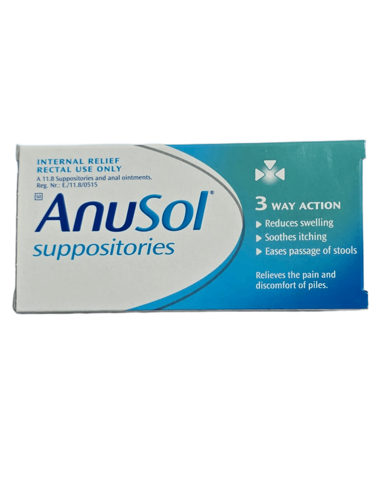 ANUSOL SUPPOSITORIES 12S