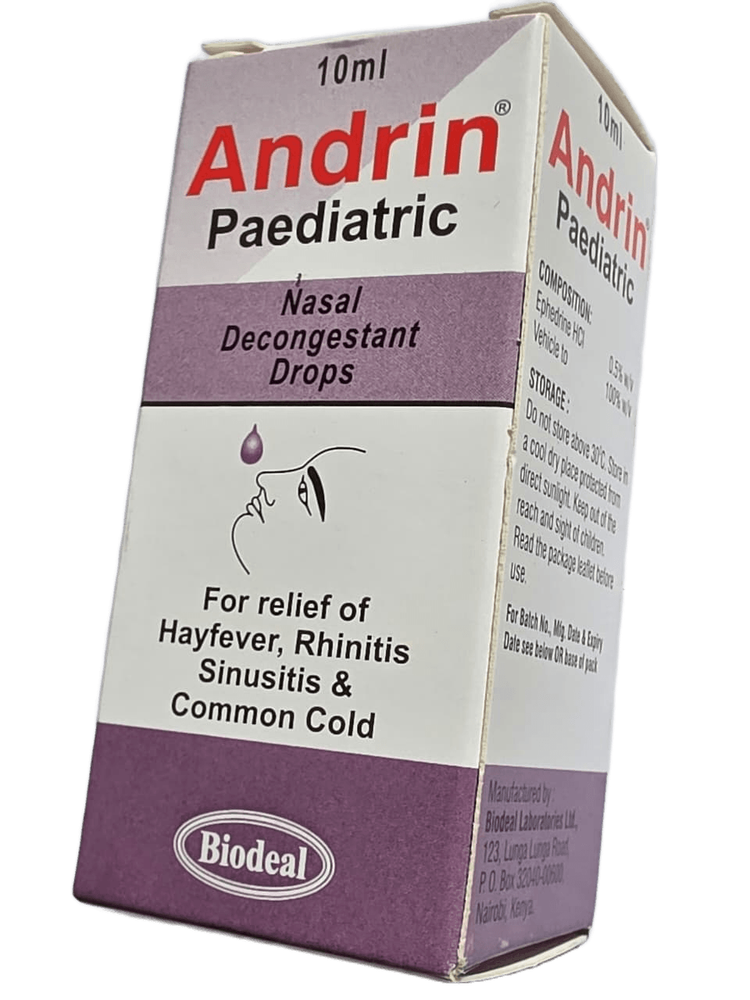 ANDRIN PAED NASAL DROPS 10ML