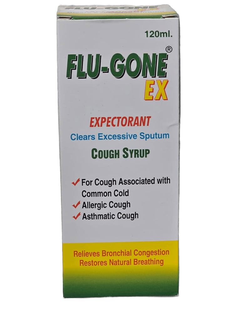 FLUGONE EX EXPECTORANT 120ML
