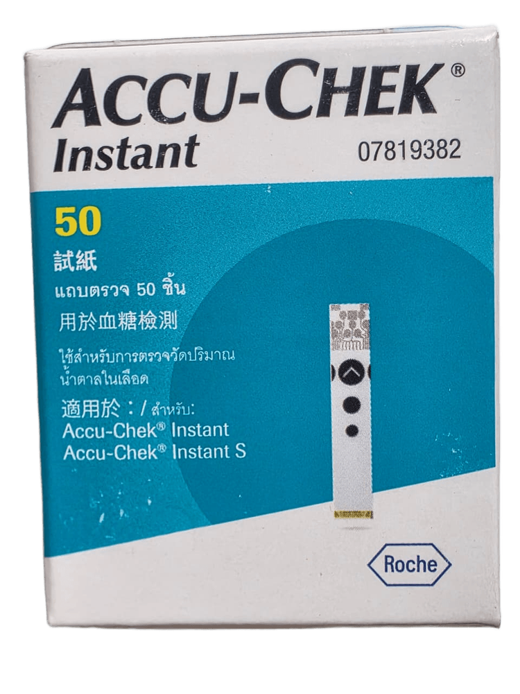 ACCU CHECK INSTANT STRIPS 50S