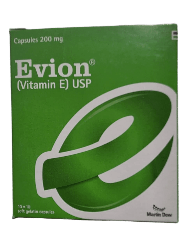 Evion 200Mg  Caps 100S