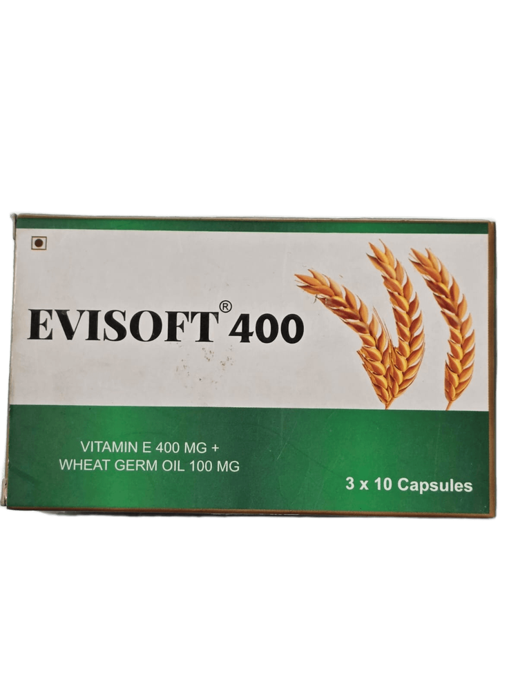 EVISOFT 400MG CAPS 30S (WHEAT GERM OIL+ VIT E)