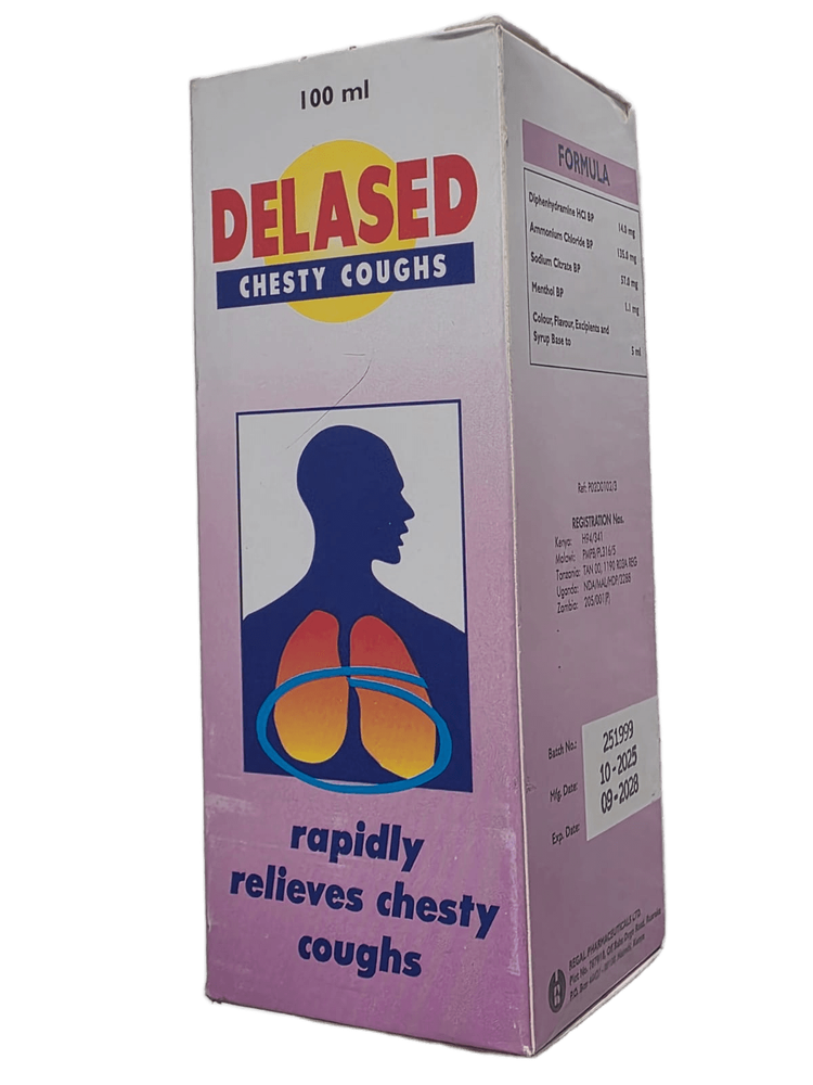 DELASED CHESTY COUGH 100ML