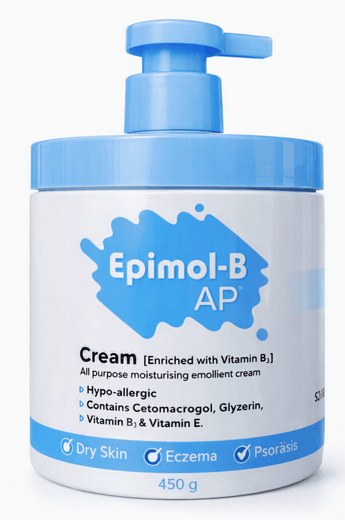 BENNETTS EPIMOL-B CREAM ALL PURPOSE 450GM PUMP (LIGHT BLUE)