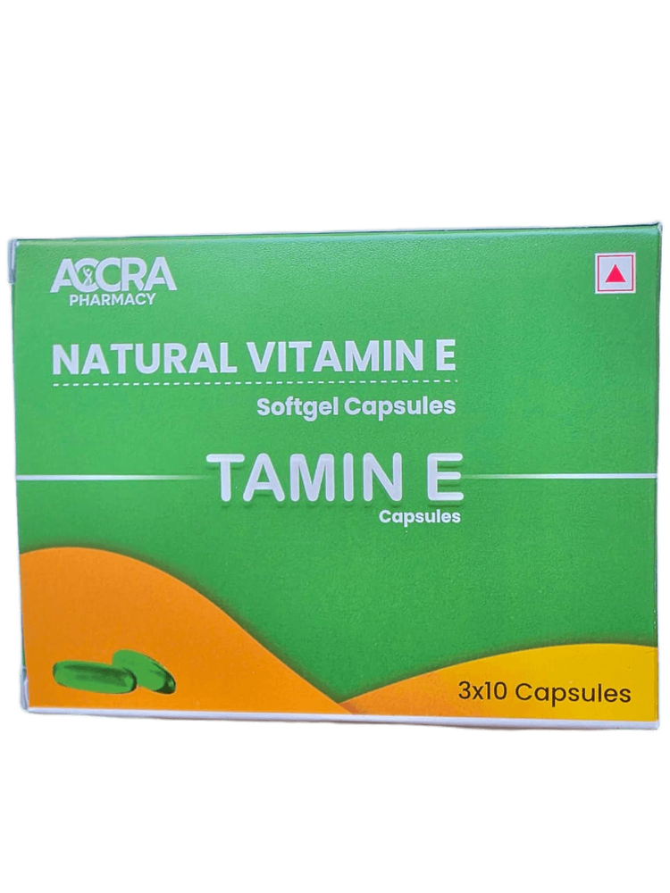 TAMIN E 400IU CAPS 30S (NATURAL VIT E)