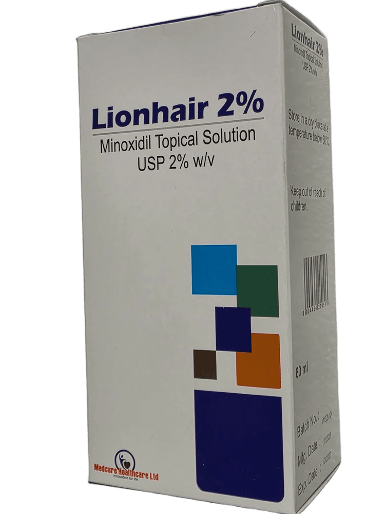 LIONHAIR (MINOXIDIL 2%)TOPICAL SOLUTION 60ML