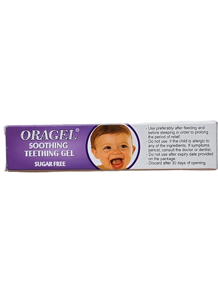 ORAGEL SOOTHING TEETHING GEL 10G (SUGAR FREE)
