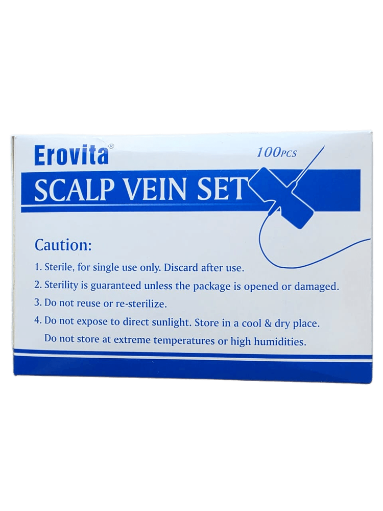 SCALPVEIN SET G21 100S GREEN