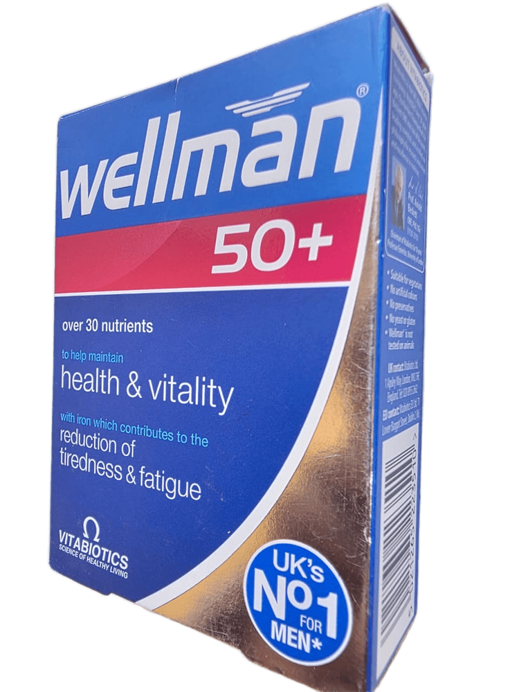 WELLMAN 50+ TABS 30S